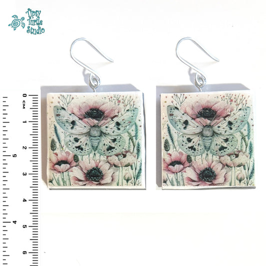 Ethereal Moth Earrings
