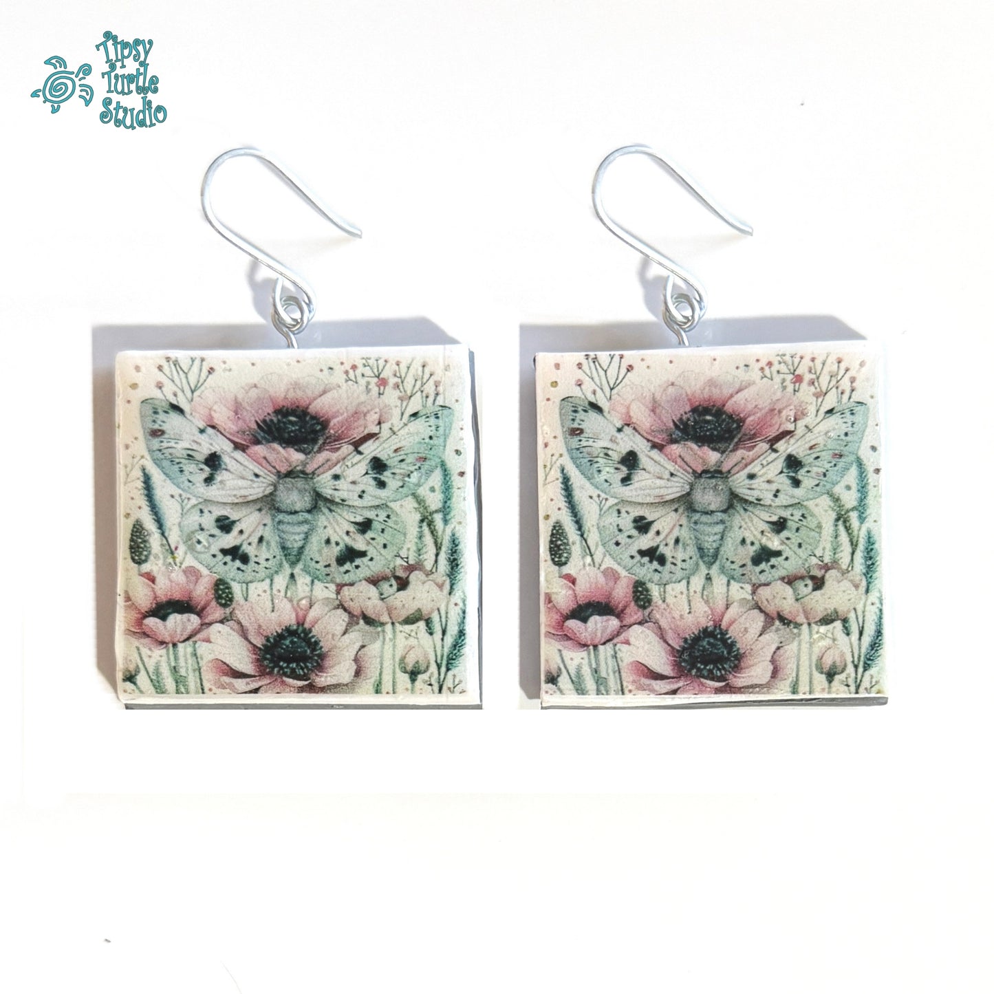 Ethereal Moth Earrings