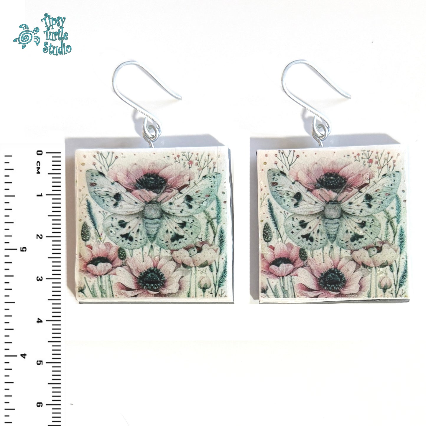 Ethereal Moth Earrings